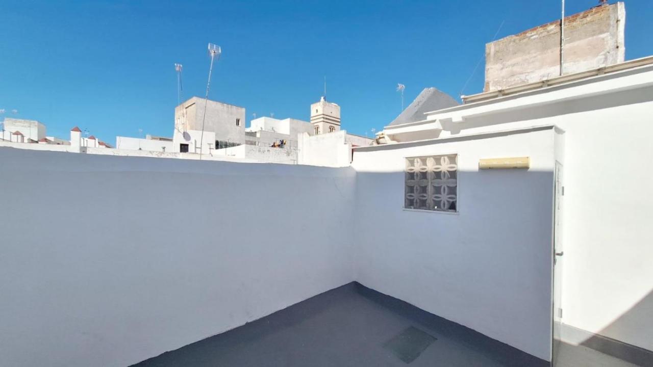 Apartamento Cadiz Terraza - Pleno Casco Historico Buitenkant foto