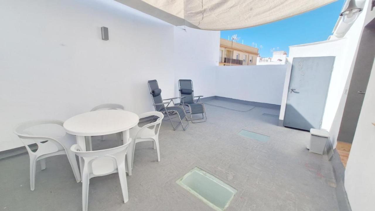 Apartamento Cadiz Terraza - Pleno Casco Historico Appartement Buitenkant foto