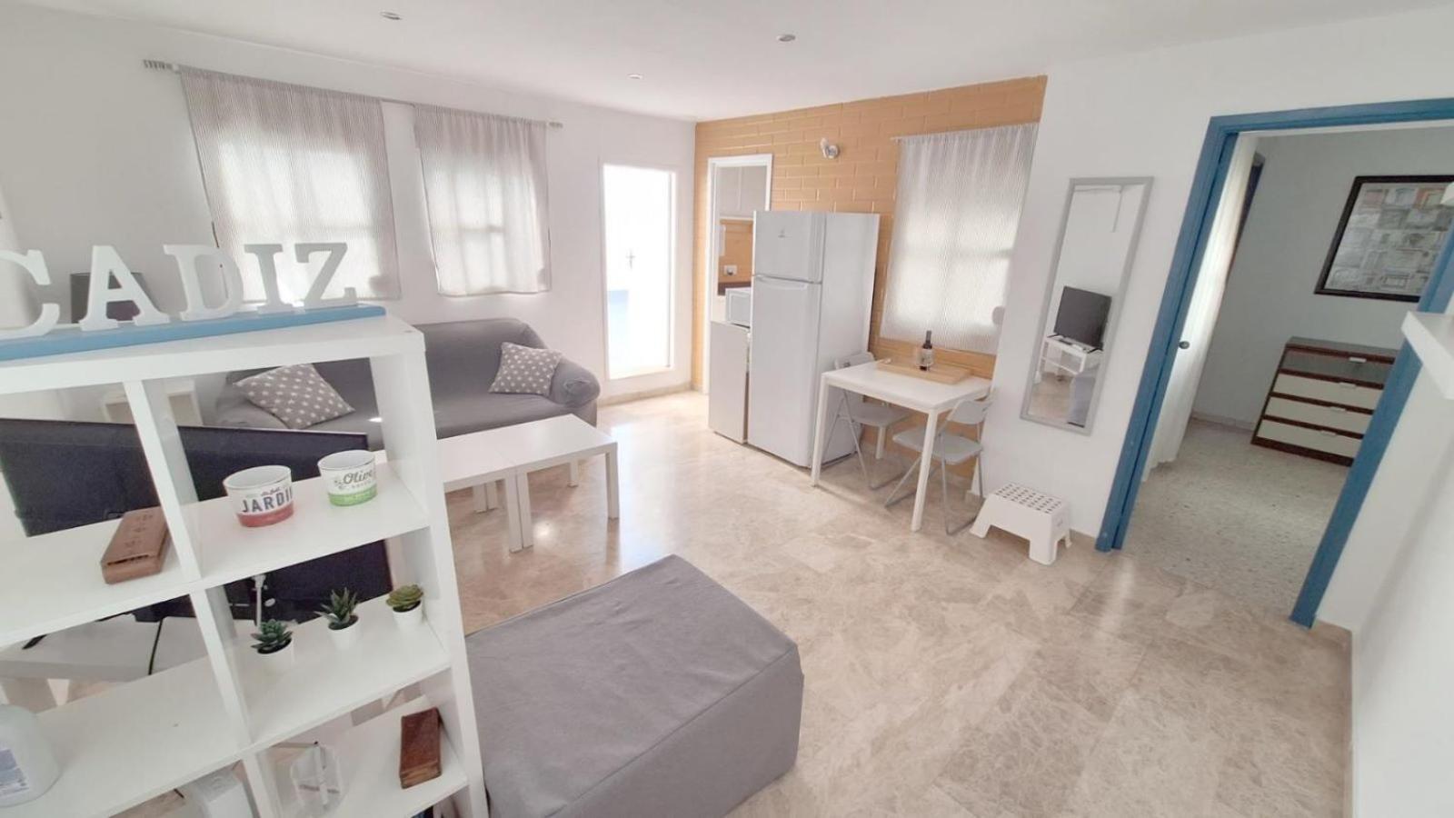 Apartamento Cadiz Terraza - Pleno Casco Historico Buitenkant foto